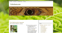Desktop Screenshot of eidechsen.com
