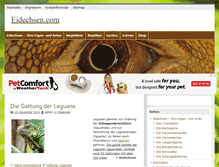 Tablet Screenshot of eidechsen.com
